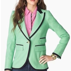 Juicy Couture Peridot Bright Wool Blazer NWT